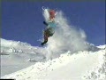 Snowboard  styrt   